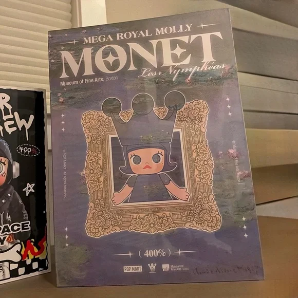 Pop Mart Mega Royal Molly Monet Les Nymphéas 400% - Picture 13 of 16